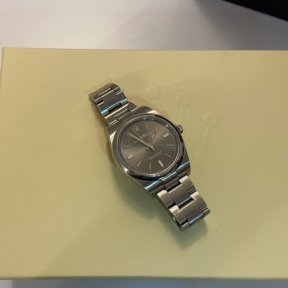 Rolex Oyster Perpetual Slate Dial - Picture 14 of 17